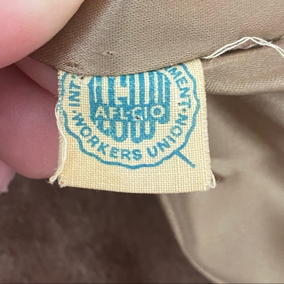 *Vintage Madigan Chicago Brazotta Styled by Sportowne‎ Fur Double-Breast Coat - Picture 11 of 13